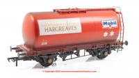 37-592A Bachmann BR 45T TTA Tank Wagon number 109 - 'Charrington Hargreaves/Mobil' Red - weathered